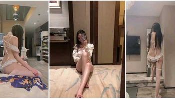 女神洛丽塔跪舔一线天反差婊